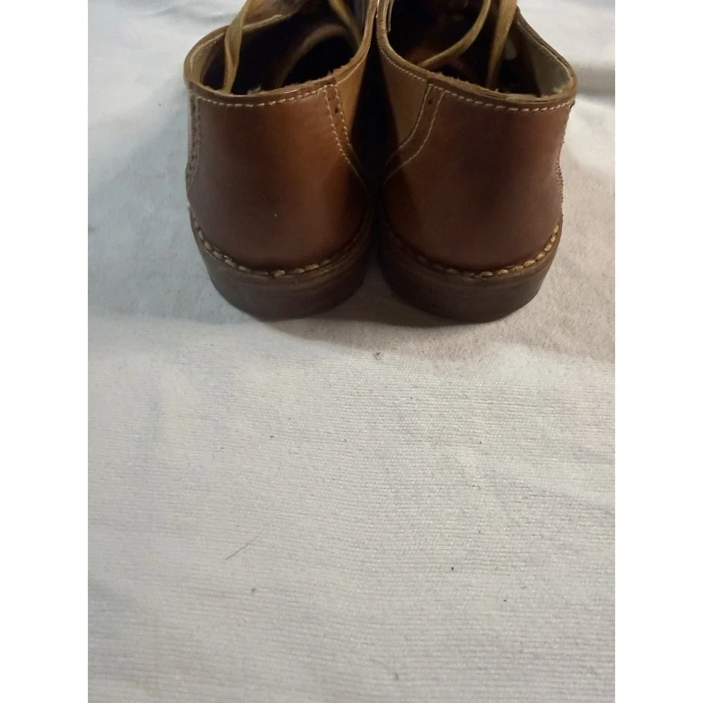 Bed Stu Regal Brown Leather Oxford Shoes Men's Size 8‎ Lace Up Handmade Brazil